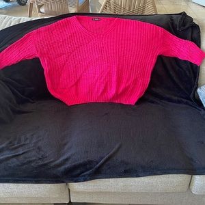 Pink women’s sweater